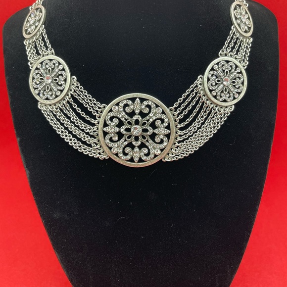 Touchstone Crystal Angelique Collar Necklace - Picture 4 of 8
